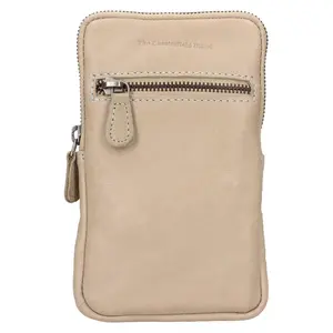 Dámská kožená crossbody kabelka na doklady The Chesterfield Brand Salva - zeleno-béžová