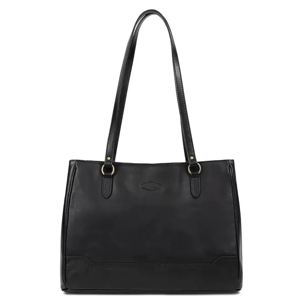 Dámská kožená kabelka Hexagona Eleanor - černá