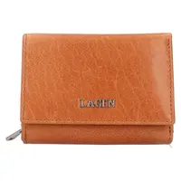 Dámská kožená peněženka Lagen Hebbe - koňak