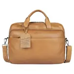 Pánská kožená taška na notebook Sparwell Osberg - koňak