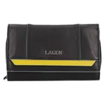 Dámská kožená peněženka Lagen Idris - černá