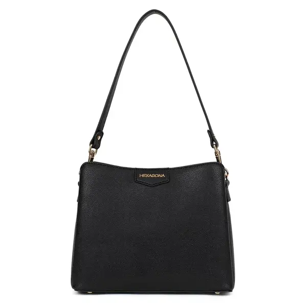 Dámska crossbody kabelka Hexagona Sanna - čierna