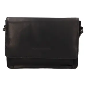 Dámska kožená crossbody kabelka The Chesterfield Brand Berenik - čierna