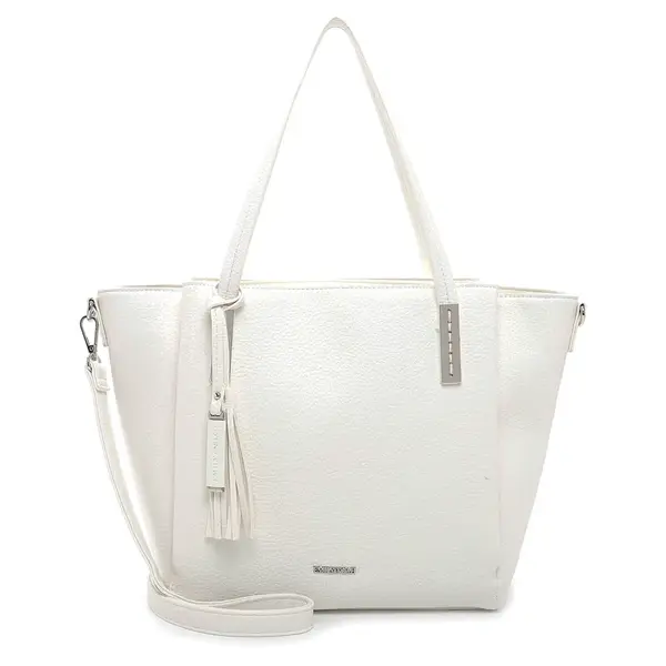 Dámska kabelka Emily & Noah Julla - biela