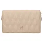 Dámska crossbody kabelka na mobil a doklady Tommy Hilfiger Anett - béžová