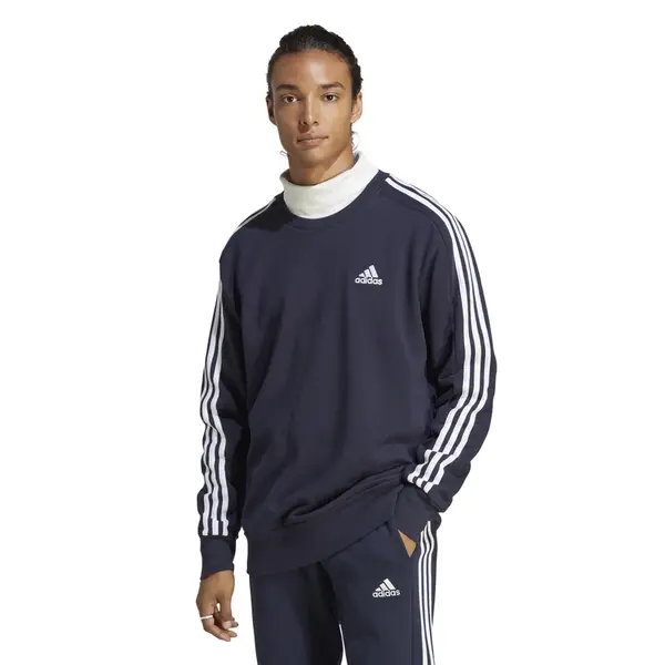 adidas Essentials French Terry 3-Stripes Sweatshirt S