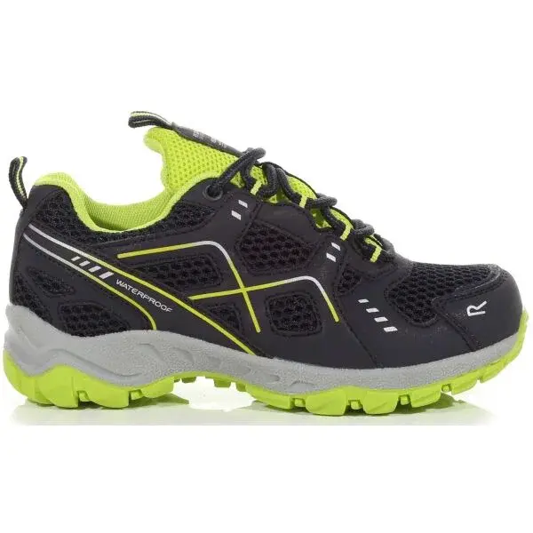 REGATTA OUTDOORS VENDEAVOUR KIDS Detská treková obuv, tmavo modrá, veľkosť