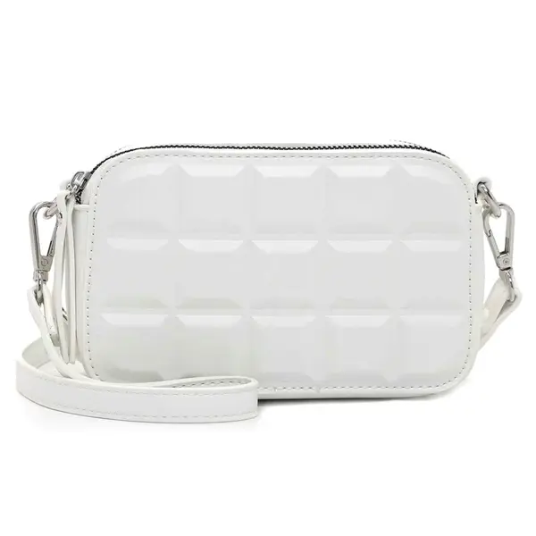 Dámska crossbody kabelka Emily & Noah Antoanet - biela