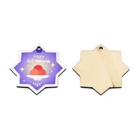 Single-Sided Printed Wood Big Pendants