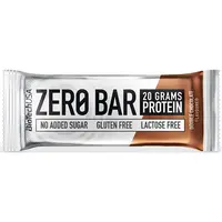 BioTechUSA Zero Bar Protein proteínová tyčinka príchuť Double Chocolate 50 g