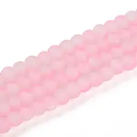 Crackle Glass Beads Strands