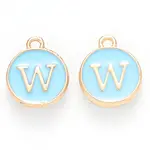 Golden Plated Alloy Enamel Charms