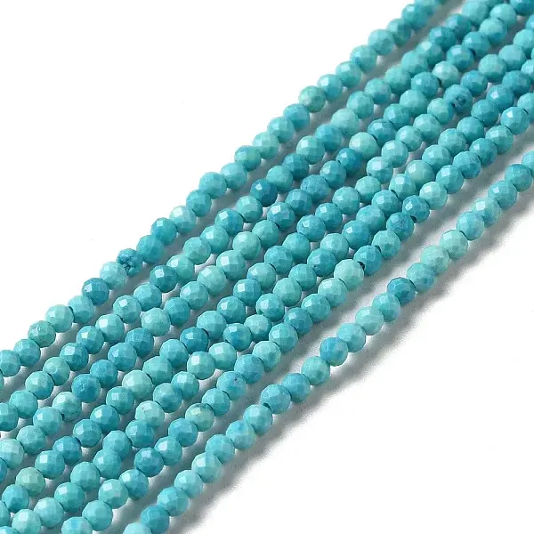 Natural Howlite Beads Strands