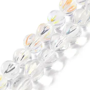 Transparent Glass Beads Strands