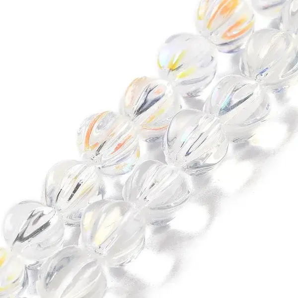Transparent Glass Beads Strands