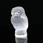 Owl Natural Selenite Figurines