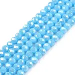 Electroplate Glass Beads Strands