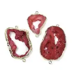 Dyed Natural Druzy Agate links