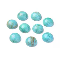 Natural Howlite Cabochons