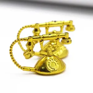 Plastic Doll Telephone Ornament