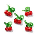 Fruit Food Glass Pendant