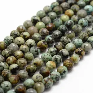 Natural African Turquoise(Jasper) Beads Strands