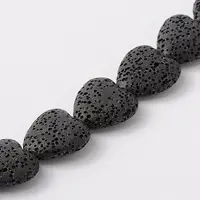 Dyed Natural Lava Rock Bead Strands
