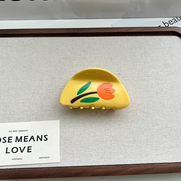 Cellulose Acetate Claw Hair Clips