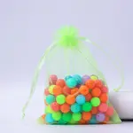 Rectangle Organza Drawstring Bags