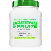 Scitec Nutrition Greens & Fruits prášek na přípravu nápoje s vitamíny příchuť Pear-Lemon Grass 600 g