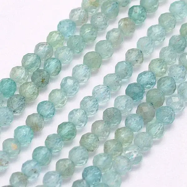 Natural Apatite Beads Strands