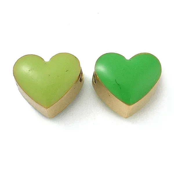 Ion Plating(IP) 304 Stainless Steel Enamel Beads