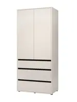 Šatní skříň 90 ii elmer - kašmír