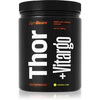 GymBeam Thor Fuel + Vitargo podpora športového výkonu s kofeínom príchuť Lemon & Lime 600 g