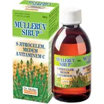 Dr. Müller Müllerův sirup® s plantainom, medom a vitamínom C sirup na podporu imunitného systému 245 ml