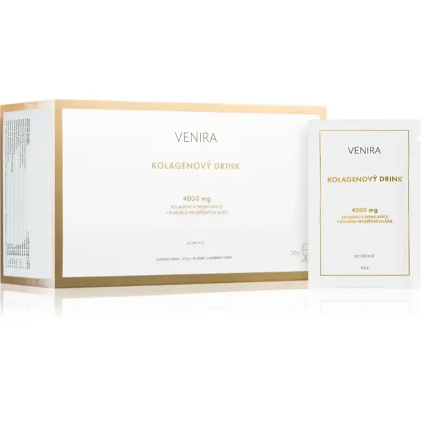 Venira Kolagénový drink prášok na prípravu nápoja pre krásne vlasy, pleť a nechty 30 ks