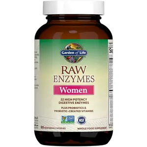 Garden of Life RAW Enzymes Women Digestive Health tráviaci enzým pre ženy 90 cps