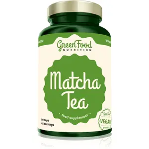GreenFood Nutrition Matcha Tea podpora koncentrácie a duševného výkonu 92 g