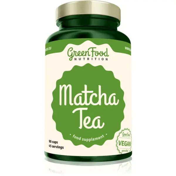 GreenFood Nutrition Matcha Tea podpora koncentrácie a duševného výkonu 92 g