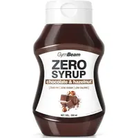GymBeam Zero Syrup polevový sirup bez kalórií príchuť Chocolate & Hazelnut 350 ml