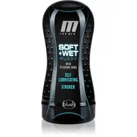 Blush M For Men Soft and Wet Pussy flesh masturbátor Blue 17,8 cm
