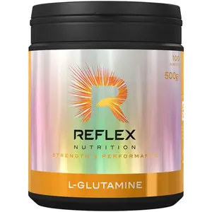 Reflex Nutrition L-Glutamine podpora tvorby svalové hmoty 500 g
