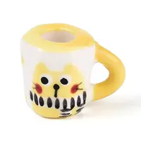 Handmade Porcelain Cat Mug Cup Decoration