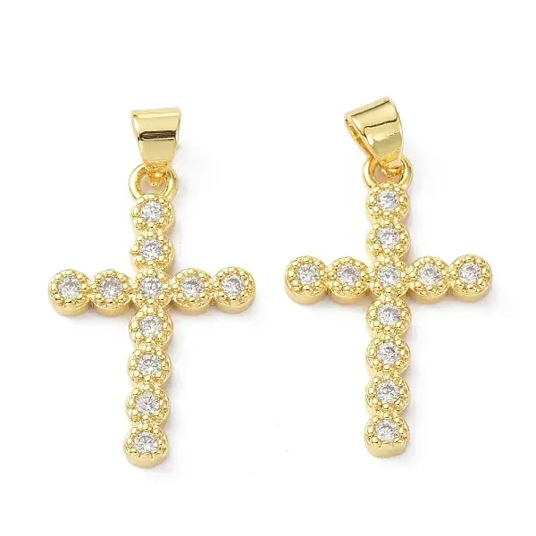 Brass Cubic Zirconia Pendant