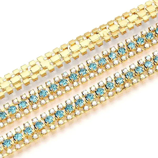 Iron Rhinestone Cup Chains