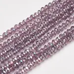 Electroplate Glass Beads Strands