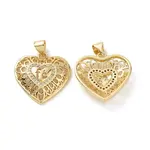 Brass Cubic Zirconia Pendants