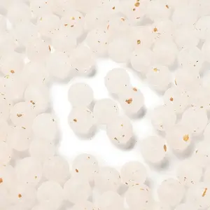 Frosted Transparent Acrylic Beads