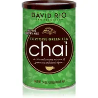David Rio Tortoise Green Tea Chai prášek na přípravu nápoje 398 g