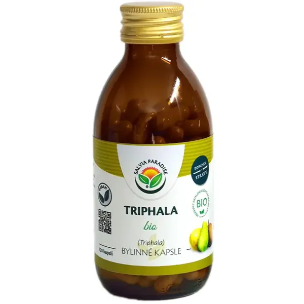 Salvia Paradise Triphala bylinné kapsle kapsle pro detoxikaci organismu a podporu imunity 120 cps